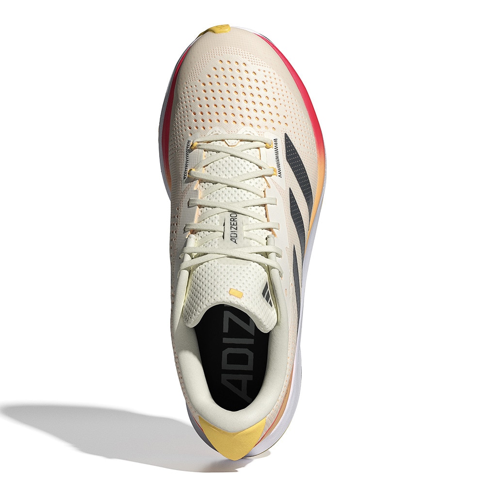 アディダス（adidas）（メンズ）ランニングシューズ アディゼロSL アイボリー IG3336 スニーカー ジョギング クッション性 軽量