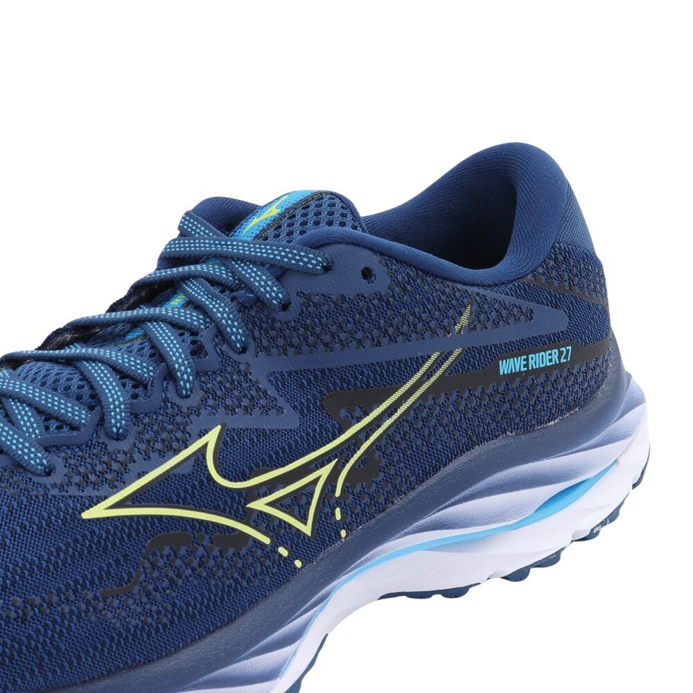 ミズノ（MIZUNO）（メンズ）ランニングシューズ ジョギングシューズ ウエーブ ライダー 27 J1GC230353