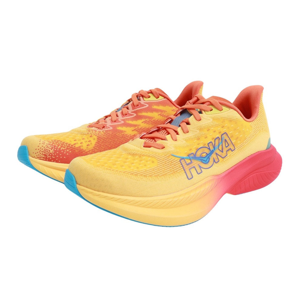 ホカ（HOKA）（メンズ）ランニングシューズ ジョギングシューズ マッハ 6 1147790-PYS