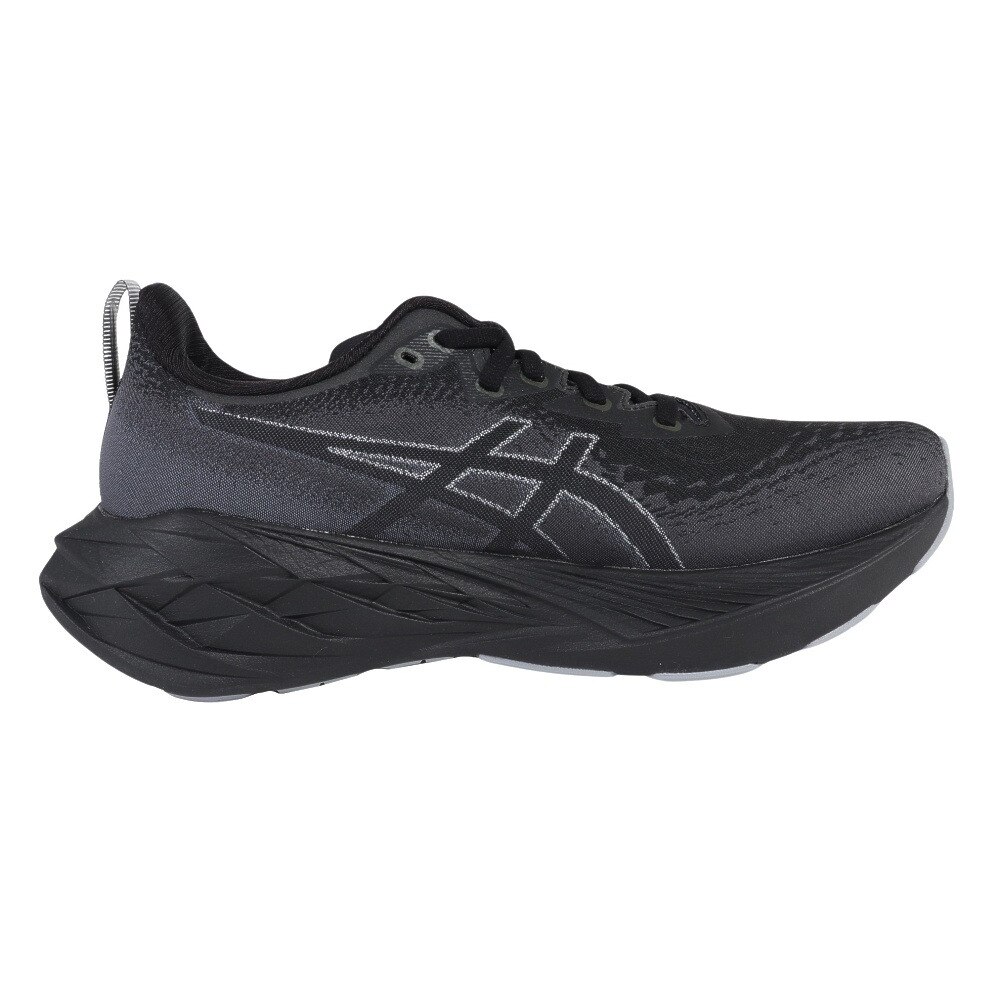 アシックス（ASICS）（メンズ）ランニングシューズ ノヴァブラスト4 ワイド ブラック 1011B694.002 スニーカー ジョギング トレーニング 厚底 通気性 耐久性