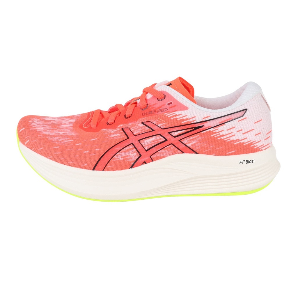 アシックス（ASICS）（メンズ）ランニングシューズ エボライドスピード2 レッド 1011B789.600 スニーカー ジョギング トレーニング 軽量 クッション性 