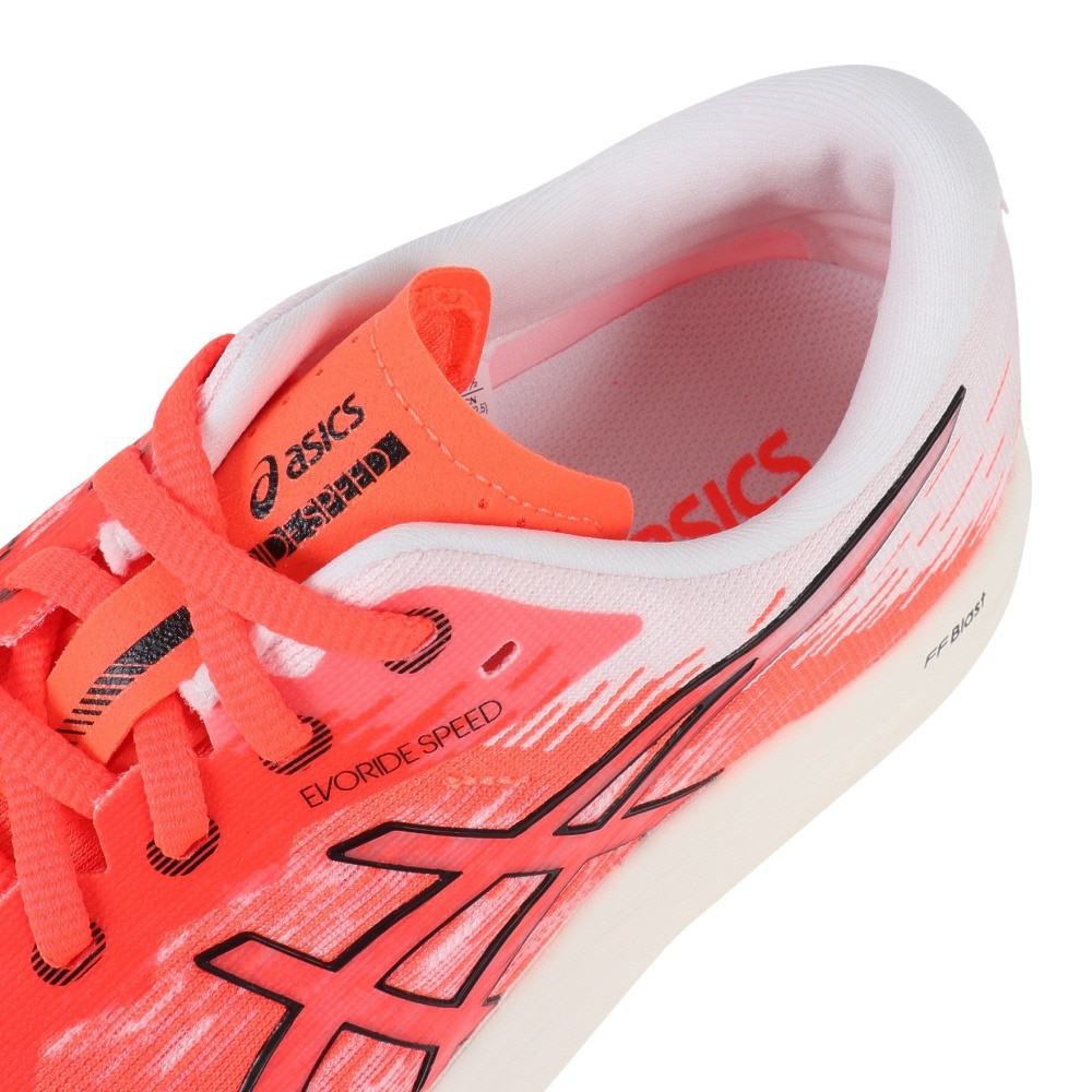 アシックス（ASICS）（メンズ）ランニングシューズ エボライドスピード2 レッド 1011B789.600 スニーカー ジョギング トレーニング 軽量 クッション性 