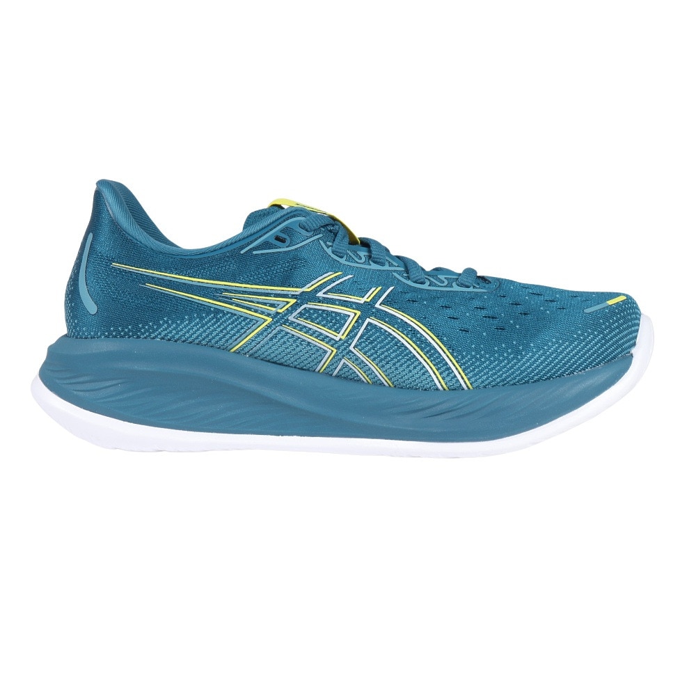 アシックス（ASICS）（メンズ）ランニングシューズ ゲル キュムラス26 エクストラワイド ケリーグリーン 1011B791.400 スニーカー ジョグ