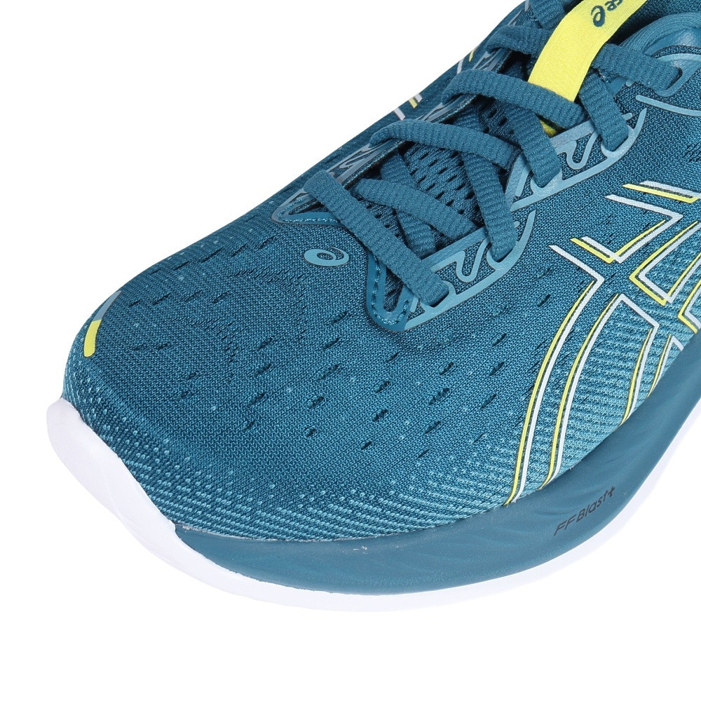 アシックス（ASICS）（メンズ）ランニングシューズ ゲル キュムラス26 エクストラワイド ケリーグリーン 1011B791.400 スニーカー ジョグ