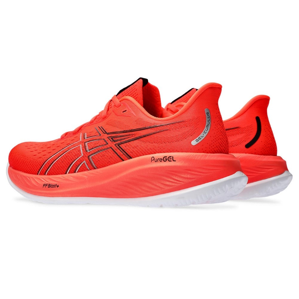 アシックス（ASICS）（メンズ）ランニングシューズ ゲル キュムラス26 サーモンピンク 1011B792.600 スニーカー ジョギング クッション性