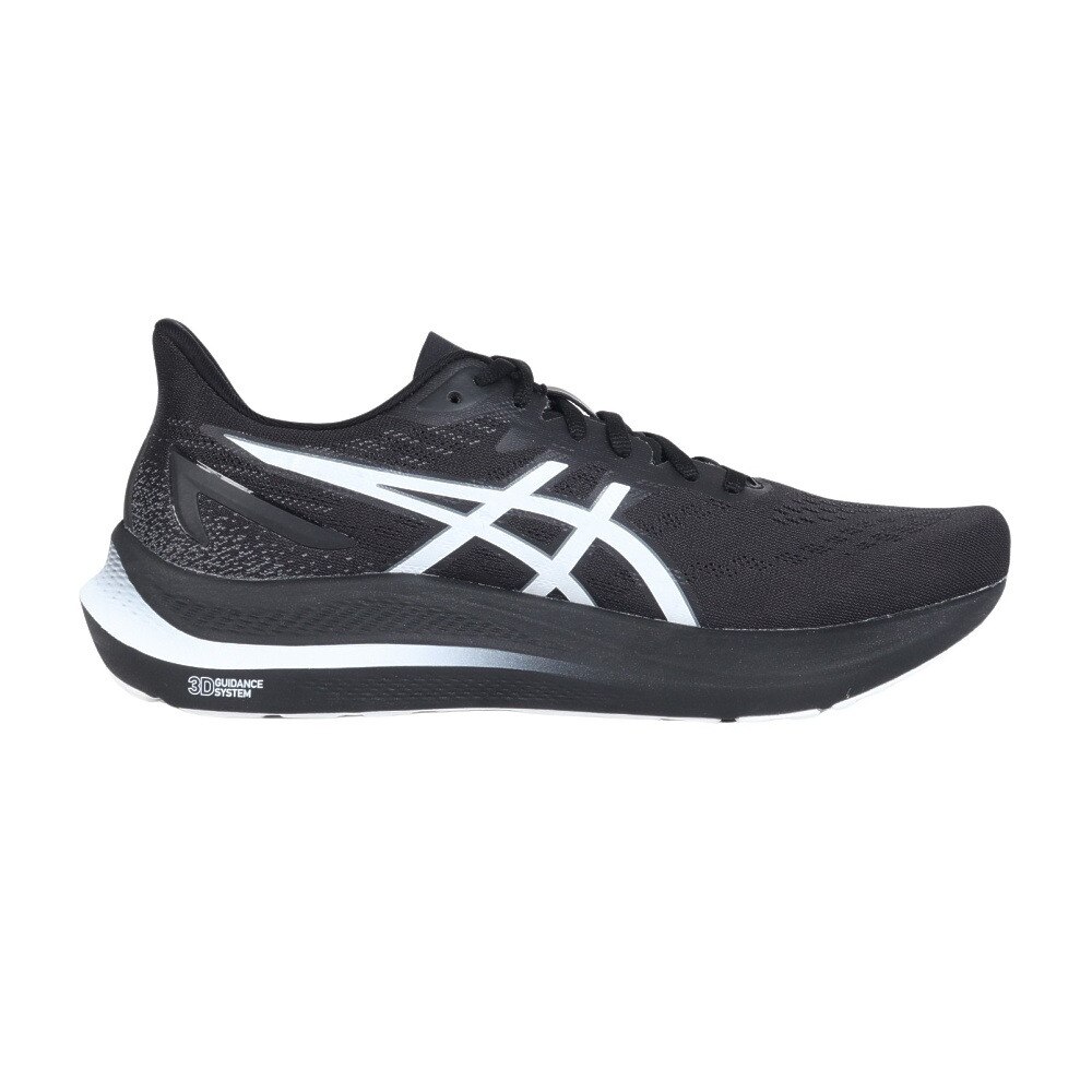 アシックス（ASICS）（メンズ）ランニングシューズ GT-2000 12 ブラック 1011B691.006 スニーカー ジョギング ウォーキング トレーニング 安定性 軽量