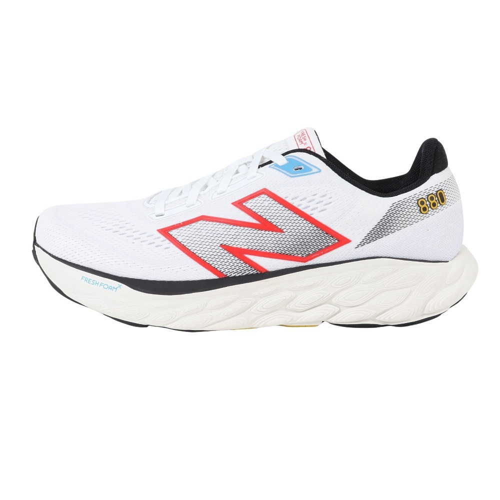 ニューバランス（new balance）（メンズ）ランニングシューズ フレッシュフォームX880 v14 ホワイト M880C142E スニーカー ウォーキング ジョグ クッション性