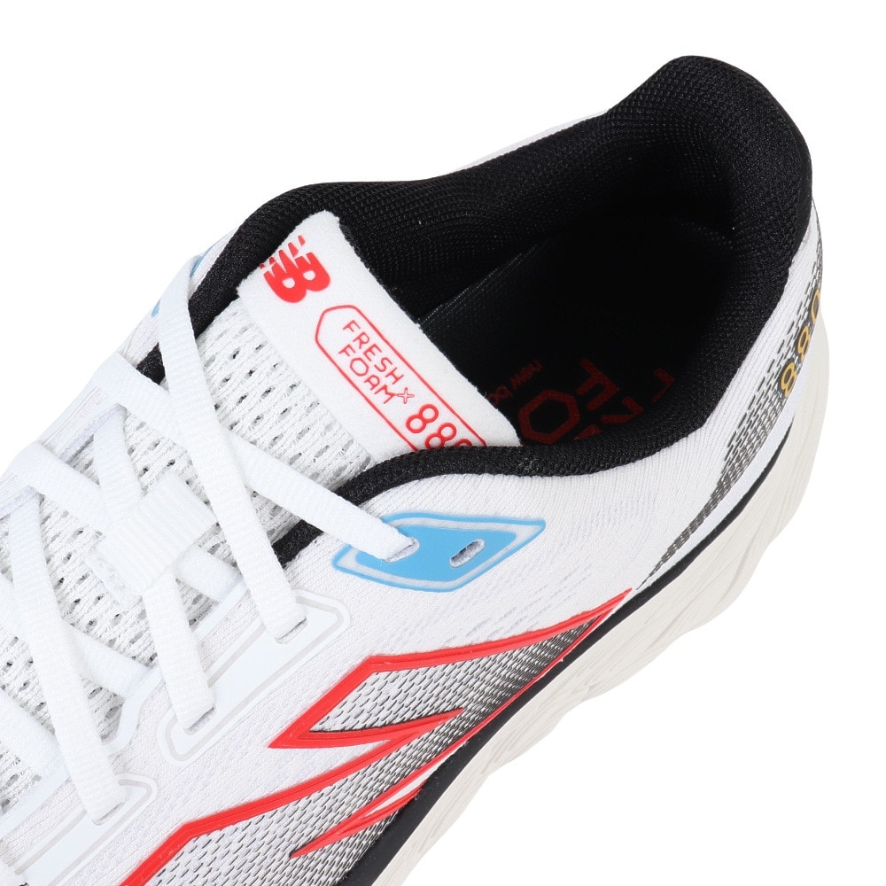 ニューバランス（new balance）（メンズ）ランニングシューズ フレッシュフォームX880 v14 ホワイト M880C142E スニーカー ウォーキング ジョグ クッション性