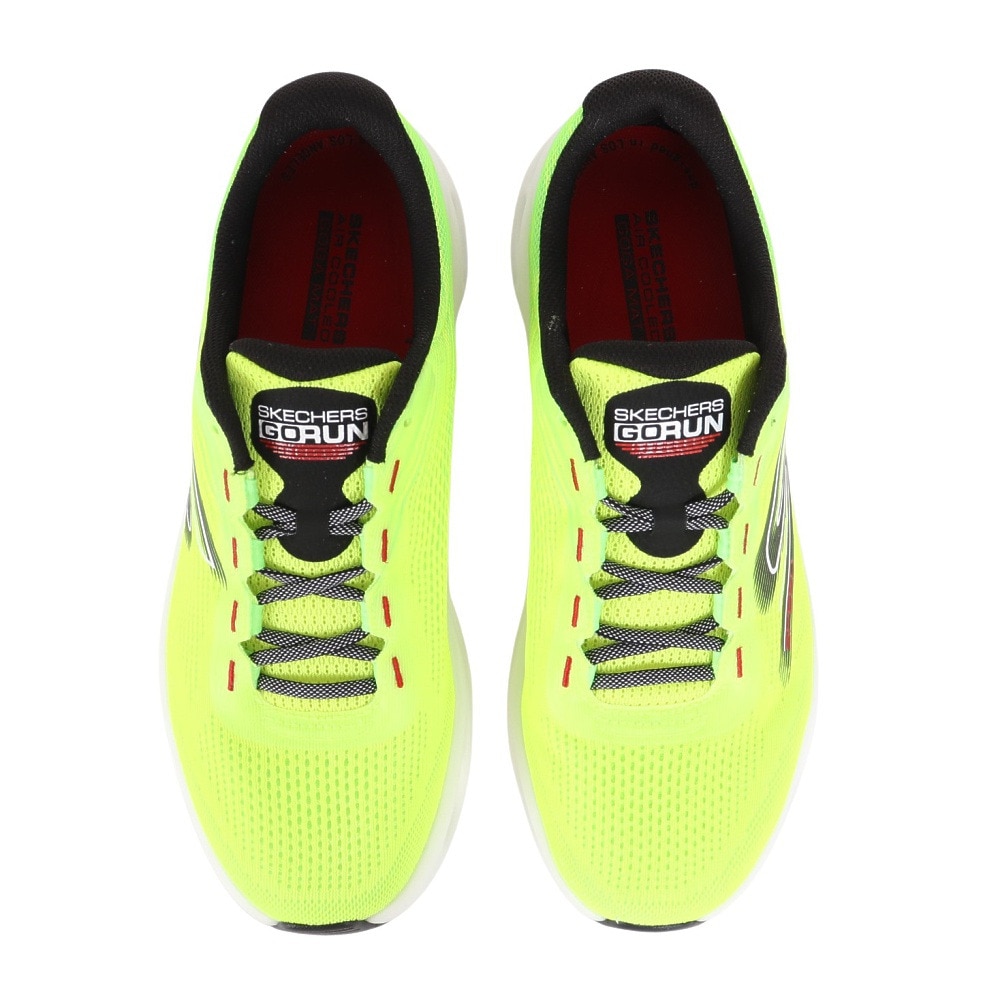 スケッチャーズ（SKECHERS）（メンズ）ランニングシューズ ジョギングシューズ GR SWIRL TECH SPEED 220908-YEL