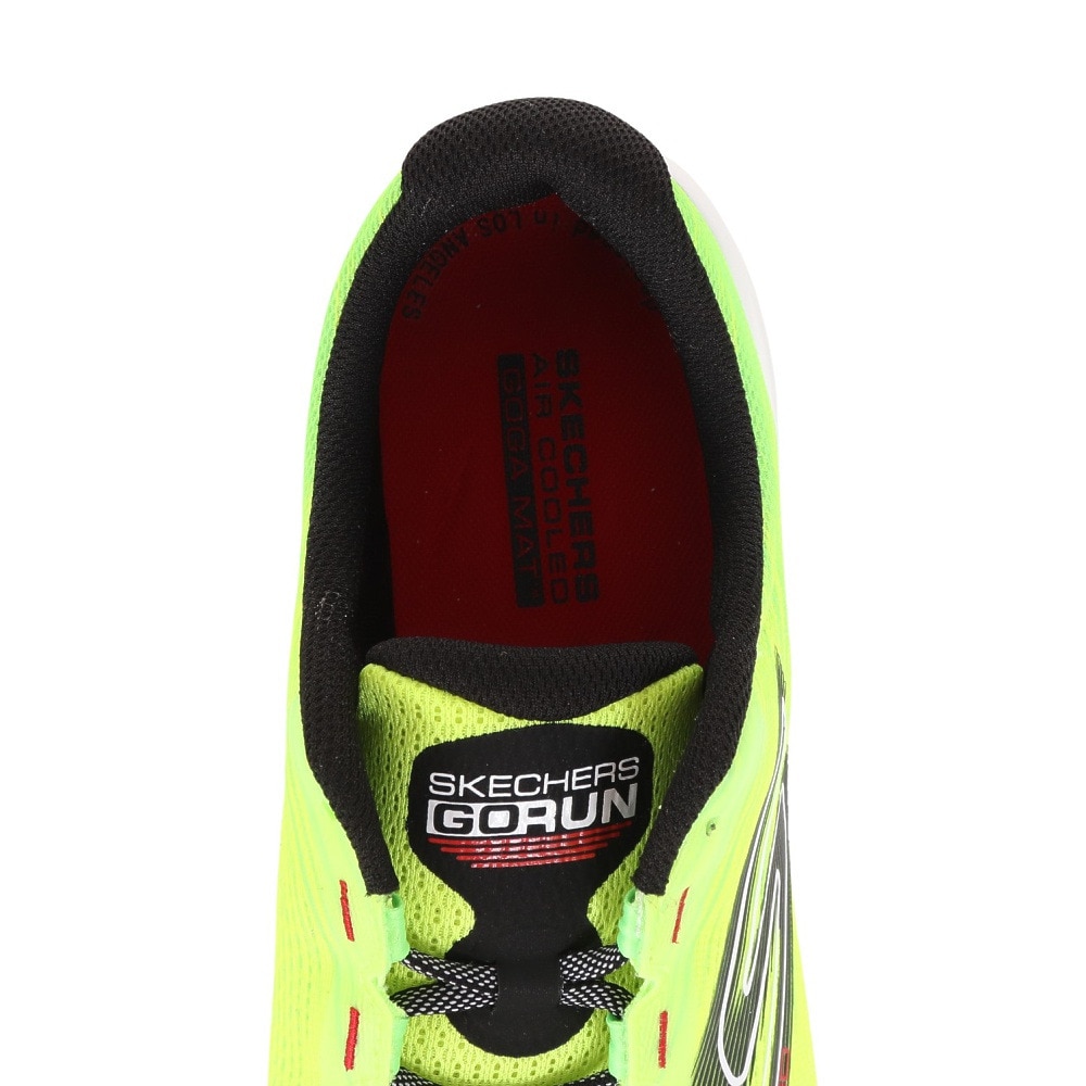 スケッチャーズ（SKECHERS）（メンズ）ランニングシューズ ジョギングシューズ GR SWIRL TECH SPEED 220908-YEL