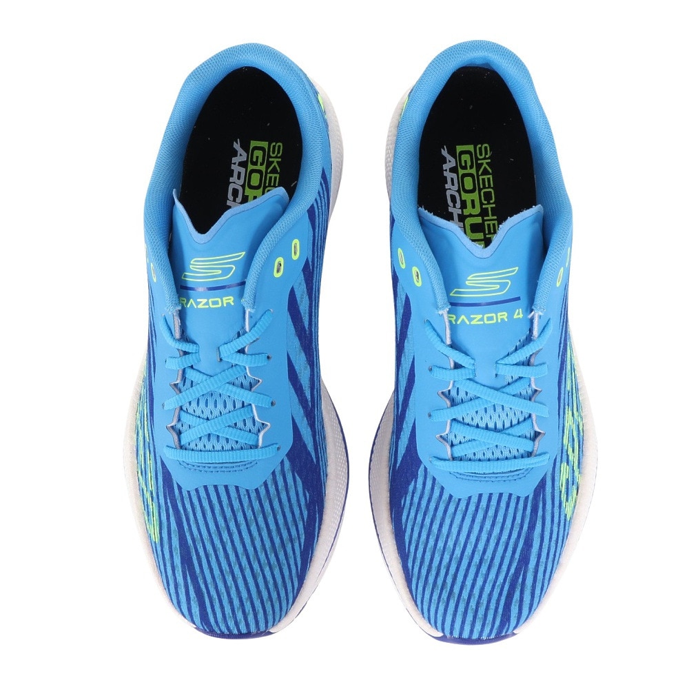 スケッチャーズ（SKECHERS）（メンズ）ランニングシューズ ジョギングシューズ GO RUN RAZOR 4 246075-BLLM