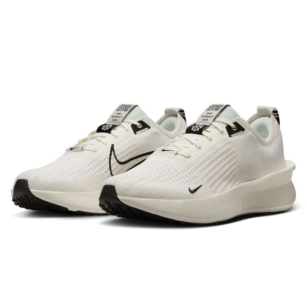 ナイキ（NIKE）（メンズ）ランニングシューズ インタラクトランSE ホワイト HF4246-102 スニーカー ジョギングシューズ トレーニング 軽量 耐久性