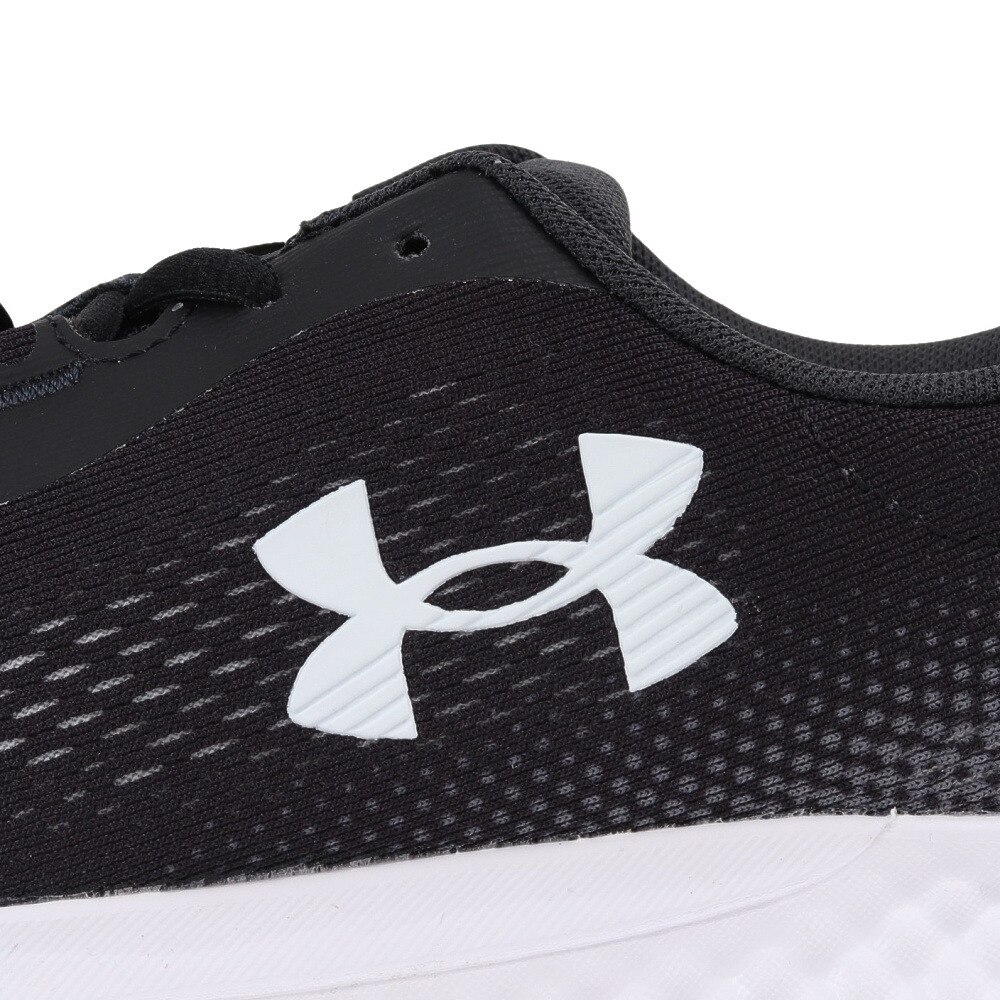 アンダーアーマー（UNDER ARMOUR）（メンズ）ランニングシューズ チャージドローグ4エクストラワイド ブラック 3027004 001 スニーカー ジョグ クッション性