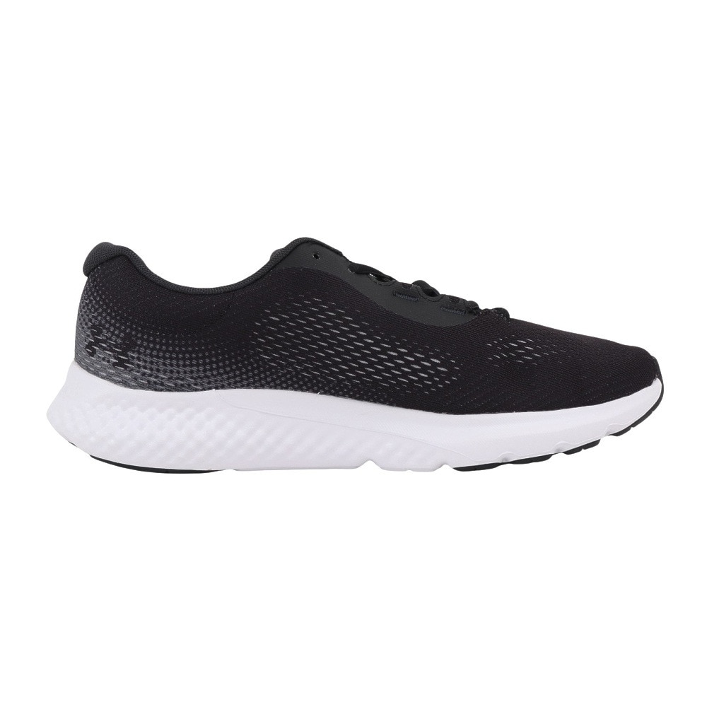 アンダーアーマー（UNDER ARMOUR）（メンズ）ランニングシューズ チャージドローグ4エクストラワイド ブラック 3027004 001 スニーカー ジョグ クッション性