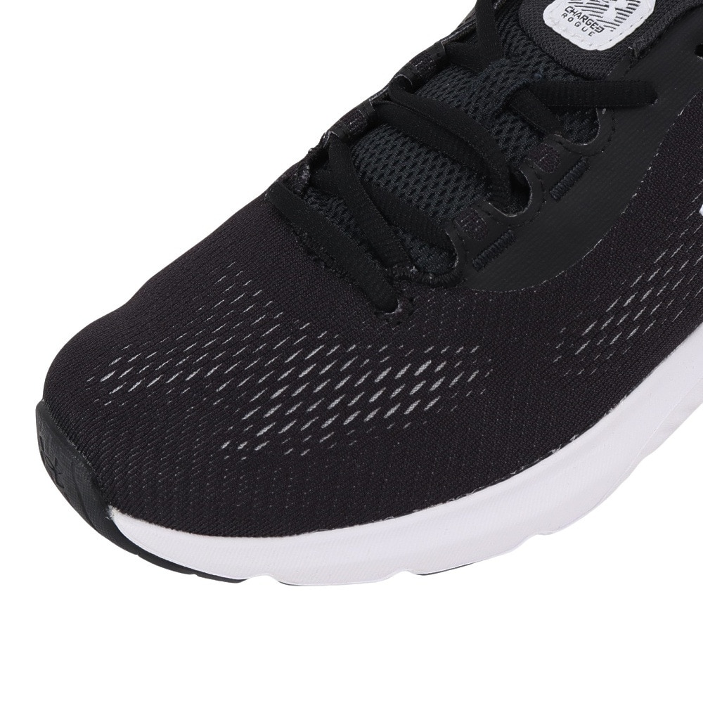 アンダーアーマー（UNDER ARMOUR）（メンズ）ランニングシューズ チャージドローグ4エクストラワイド ブラック 3027004 001 スニーカー ジョグ クッション性