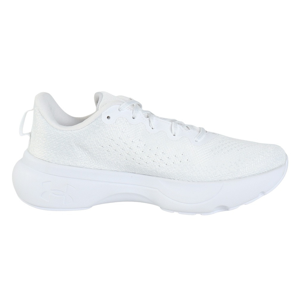 アンダーアーマー（UNDER ARMOUR）（メンズ）ランニングシューズ インフィニット ホワイト 3027523 103 スニーカー ジョギング 柔軟性 クッション性 軽量
