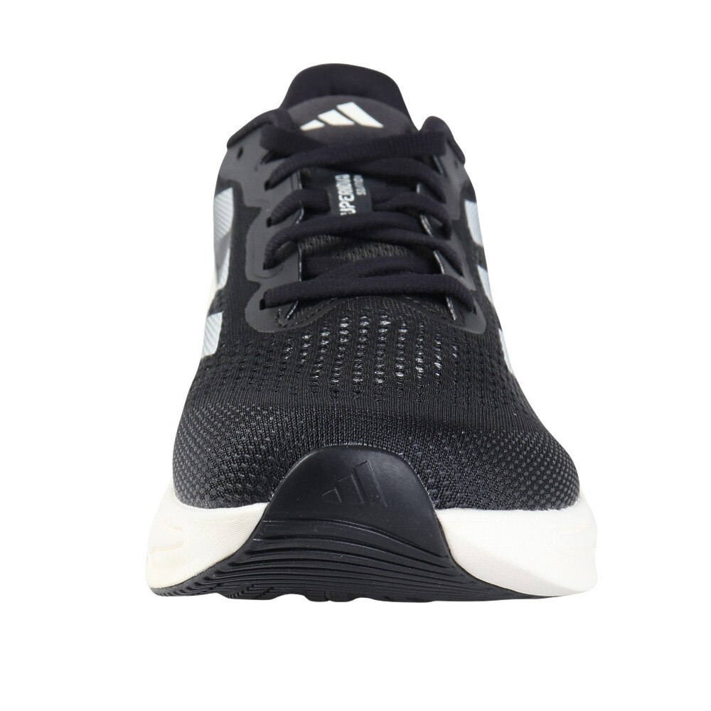 アディダス（adidas）（メンズ）ランニングシューズ スーパーノヴァ ソリューション M ブラック IF3005 スニーカー ジョギングシューズ 安定性