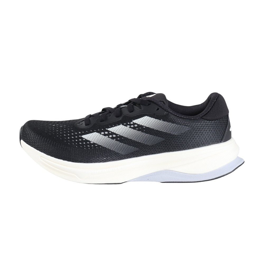 アディダス（adidas）（メンズ）ランニングシューズ スーパーノヴァ ソリューション M ブラック IF3005 スニーカー ジョギングシューズ 安定性