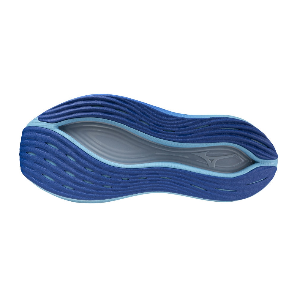 ミズノ（MIZUNO）（メンズ）ランニングシューズ ミズノネオビスタ ネイビー ブルー J1GC243401 スニーカー ジョギング 反発性 軽量 厚底