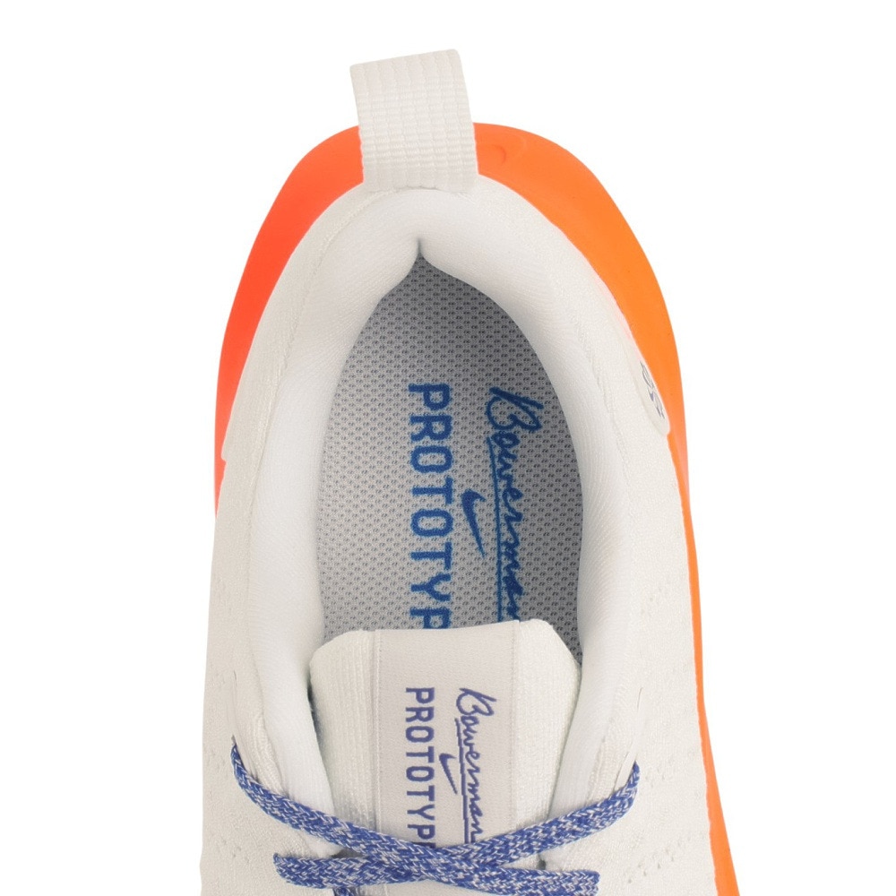 ナイキ（NIKE）（メンズ）ランニングシューズ インフィニティラン4 FP ホワイト オレンジ HJ6648-900 スニーカー ジョギング トレーニング クッション性 