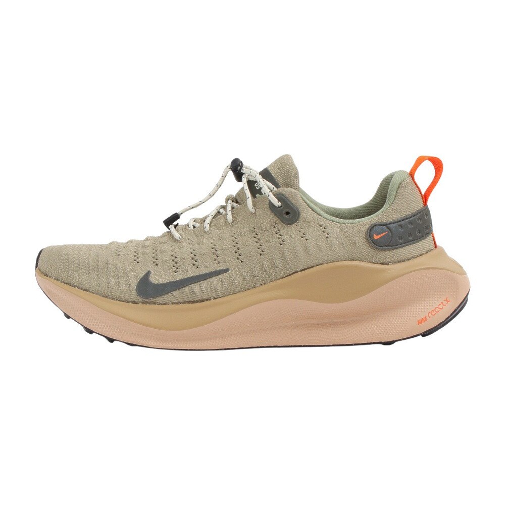 ナイキ（NIKE）（メンズ）ランニングシューズ インフィニティラン4 ブラウン HJ7669-276 スニーカー ジョギング トレーニング クッション性