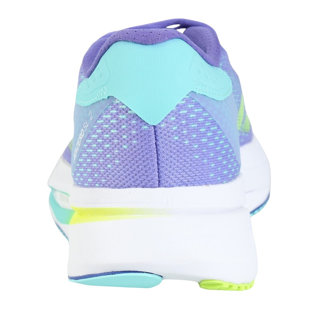 アディダス（adidas）（メンズ）ランニングシューズ アディゼロSl2 ブルー IE3396 スニーカー 軽量 トレーニング リサイクル素材　