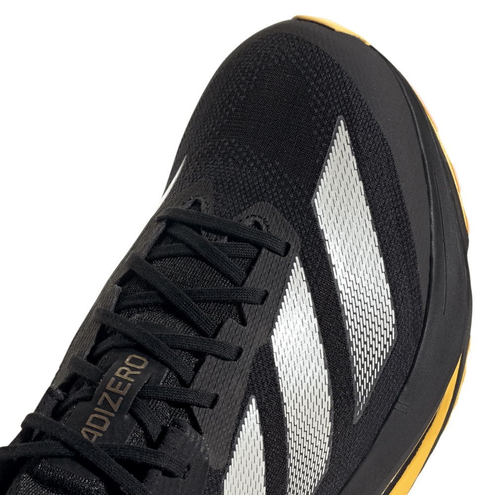 アディダス（adidas）（メンズ）ランニングシューズ アディゼロ SL2 ブラック IF1157 スニーカー ジョギング クッション性 軽量 部活 マラソン