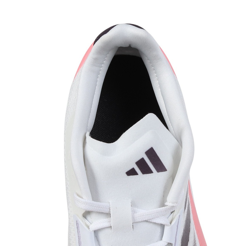 アディダス（adidas）（メンズ）ランニングシューズ アディゼロデュラモスピード ホワイト IF1205 スニーカー ジョギング 安定性 軽量 反発力 通気性