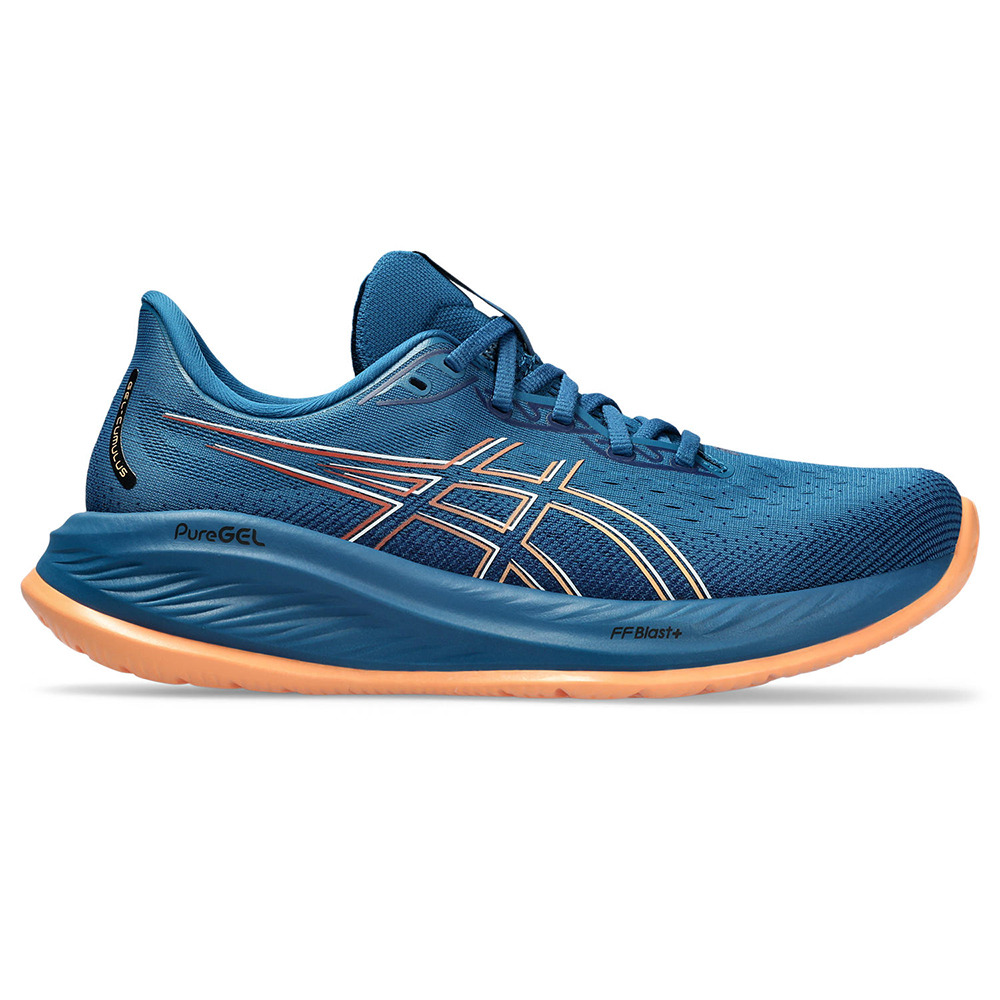 アシックス（ASICS）（メンズ）ランニングシューズ ゲルキュムラス26 ネイビー 1011B792.403 スニーカー ジョギング クッション性 軽量