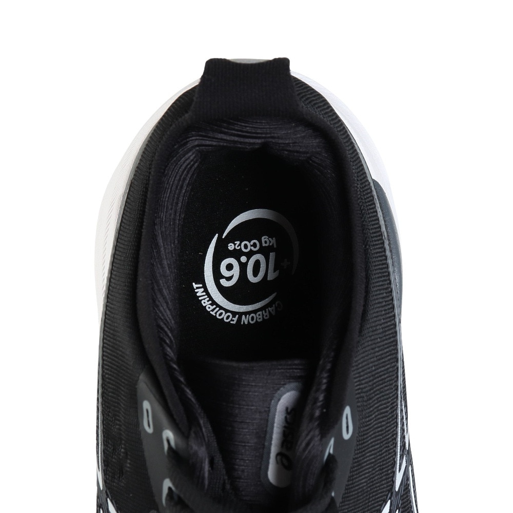 アシックス（ASICS）（メンズ）ランニングシューズ ゲルカヤノ31 ブラック ホワイト 1011B867.002 スニーカー ジョギング マラソン 安定性
