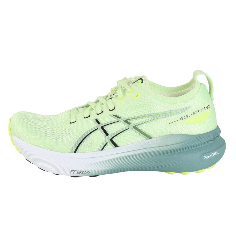 アシックス（ASICS）（メンズ）ランニングシューズ ゲルカヤノ31 若草 1011B867.300 スニーカー ジョギング マラソン 安定性 快適
