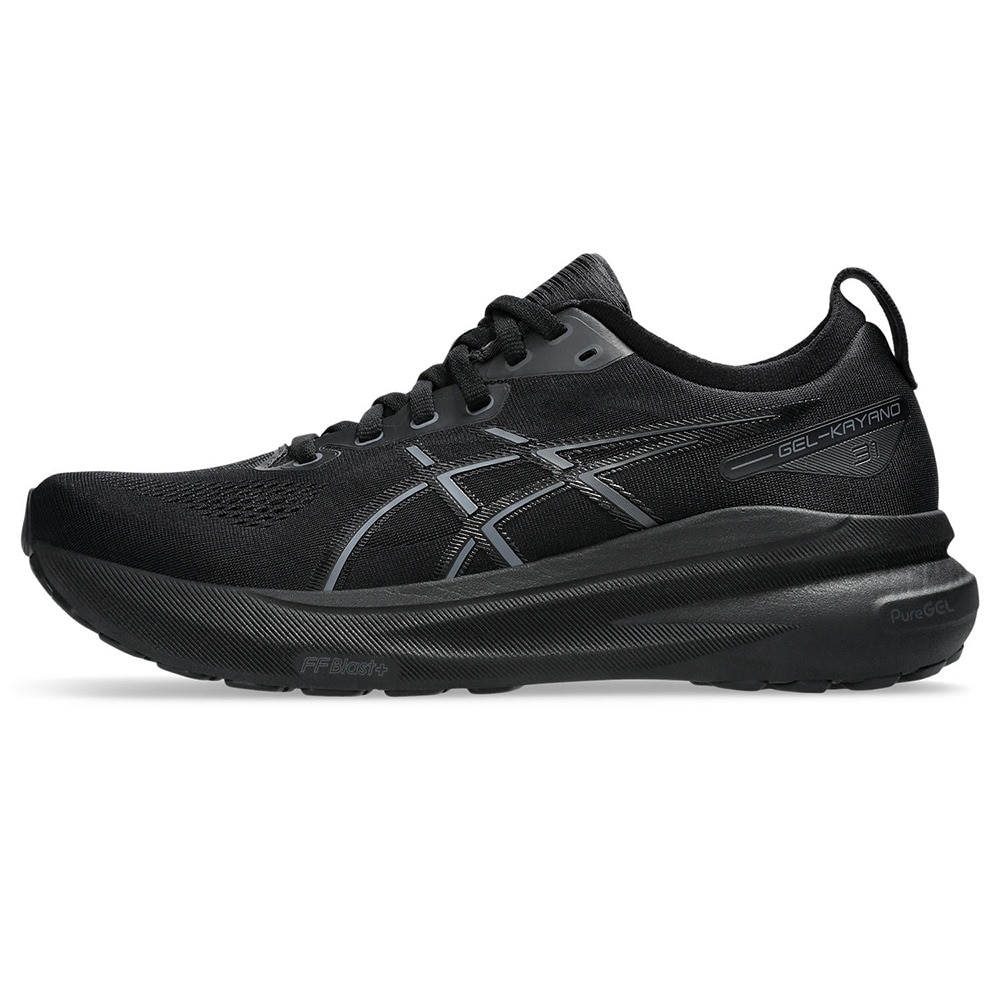 アシックス（ASICS）（メンズ）ランニングシューズ ゲルカヤノ31エクストラワイド ブラック 1011B868.001 スニーカー ジョギング 安定性