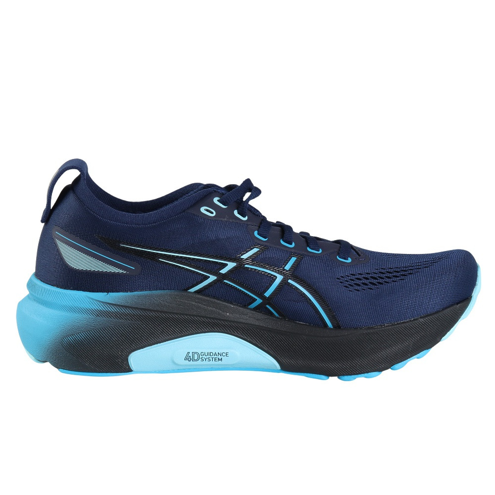 アシックス（ASICS）（メンズ）ランニングシューズ ゲルカヤノ31ワイド ブルー 1011B869.401 スニーカー ジョギング マラソン 快適 安定性