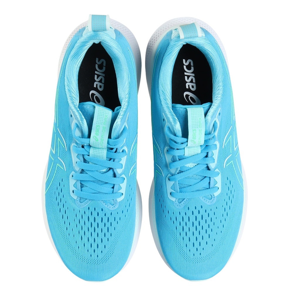 アシックス（ASICS）（メンズ）ランニングシューズ グライドライドマックス ブルー グリーン 1011B891.400 スニーカー ジョギング