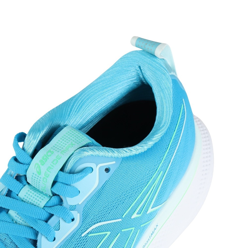 アシックス（ASICS）（メンズ）ランニングシューズ グライドライドマックス ブルー グリーン 1011B891.400 スニーカー ジョギング