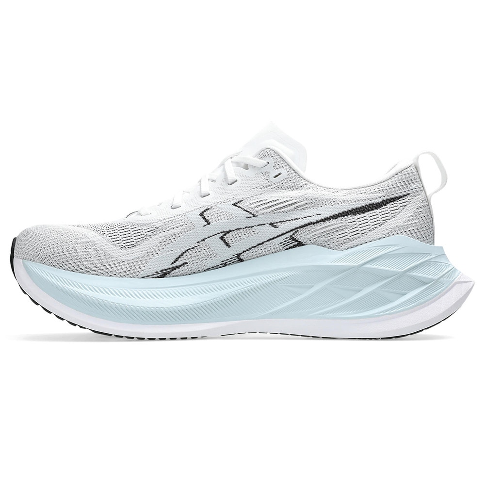 アシックス（ASICS）（メンズ、レディース）ランニングシューズ スーパーブラスト2 ホワイト グレー 1013A142.100 スニーカー トレーニング 軽量 反発性