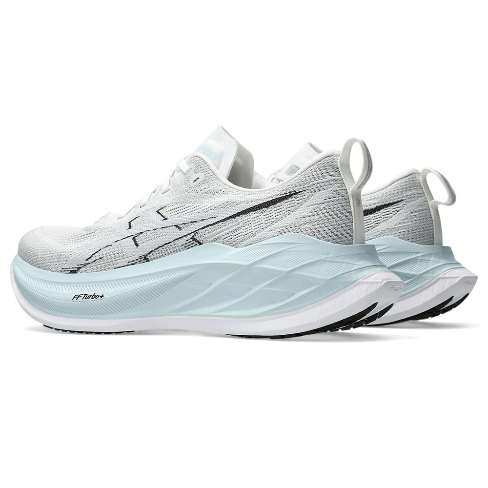 アシックス（ASICS）（メンズ、レディース）ランニングシューズ スーパーブラスト2 ホワイト グレー 1013A142.100 スニーカー トレーニング 軽量 反発性