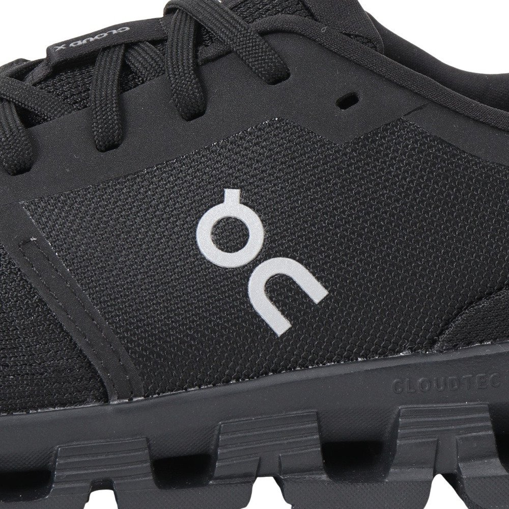 オン（On）（メンズ）ランニングシューズ ジョギングシューズ クラウドエックス 4 ブラック 3ME30040106 スポーツシューズ