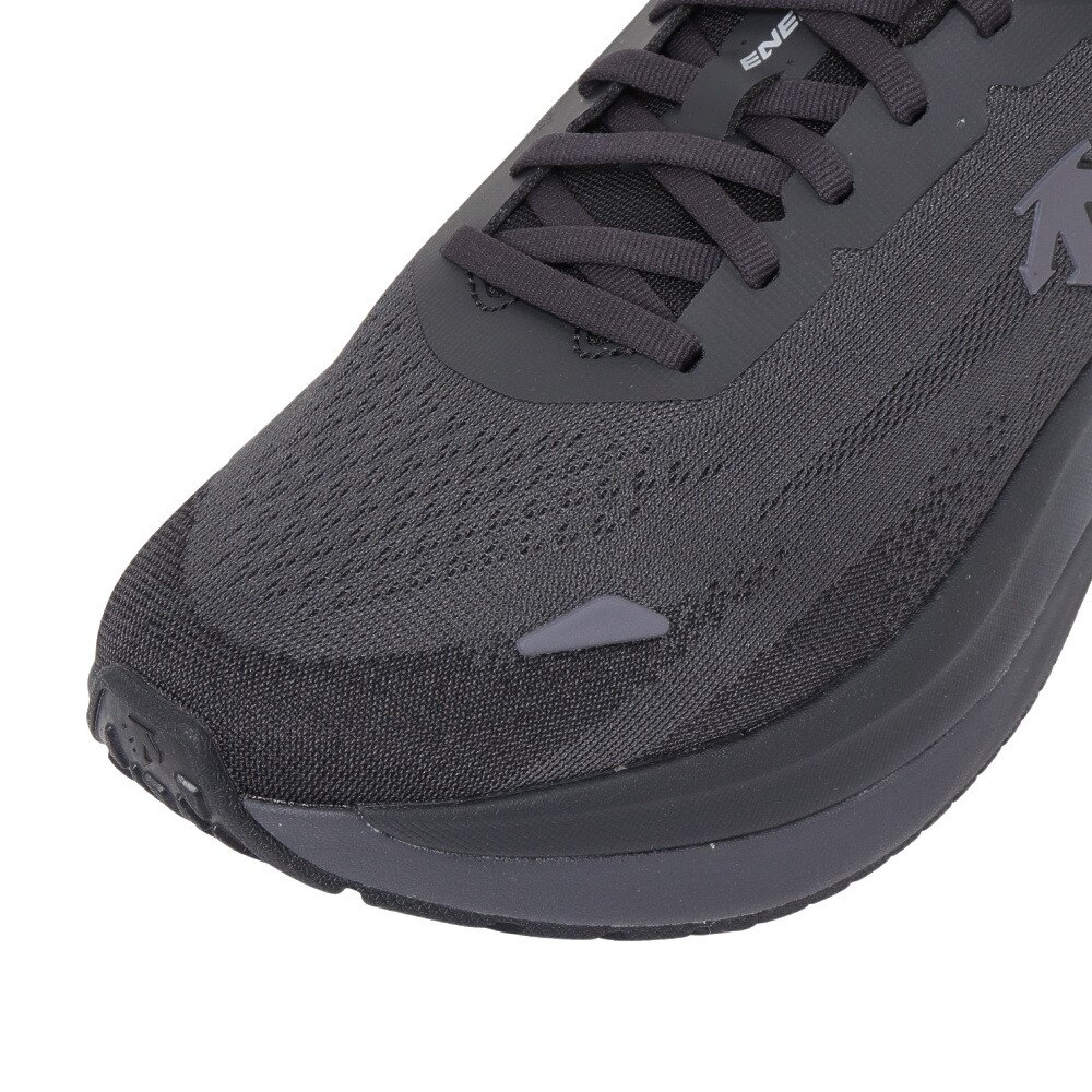 デサント（DESCENTE）（メンズ）ランニングシューズ エナザイトライド ブラック SP313RRN91 BLK0 スニーカー ジョギング クッション性 反発性 安定性