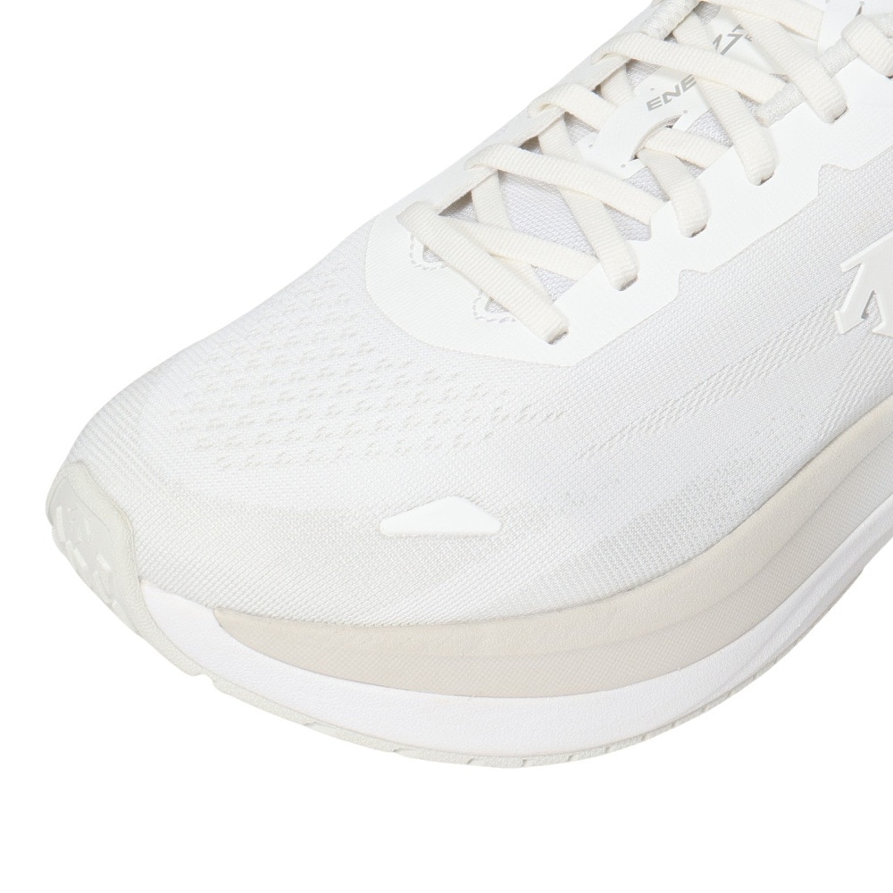 デサント（DESCENTE）（メンズ）ランニングシューズ エナザイトライド ホワイト SP313RRN91 WHT0 スニーカー ジョギング クッション性 反発性 安定性