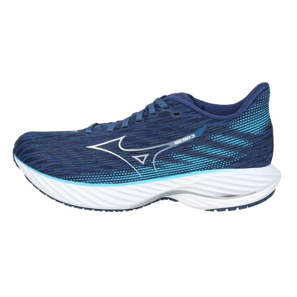 ミズノ（MIZUNO）（メンズ）ランニングシューズ ジョギングシューズ ウエーブライダー28 J1GC240306