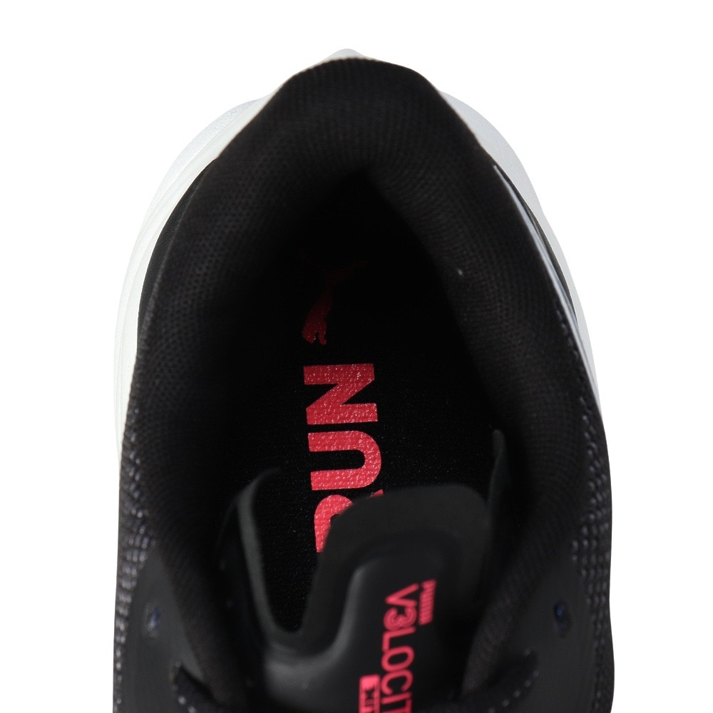 プーマ（PUMA）（メンズ）ランニングシューズ ヴェロシティニトロ3 ブラック 37774816 スニーカー ジョギング ウォーク 厚底 クッション性