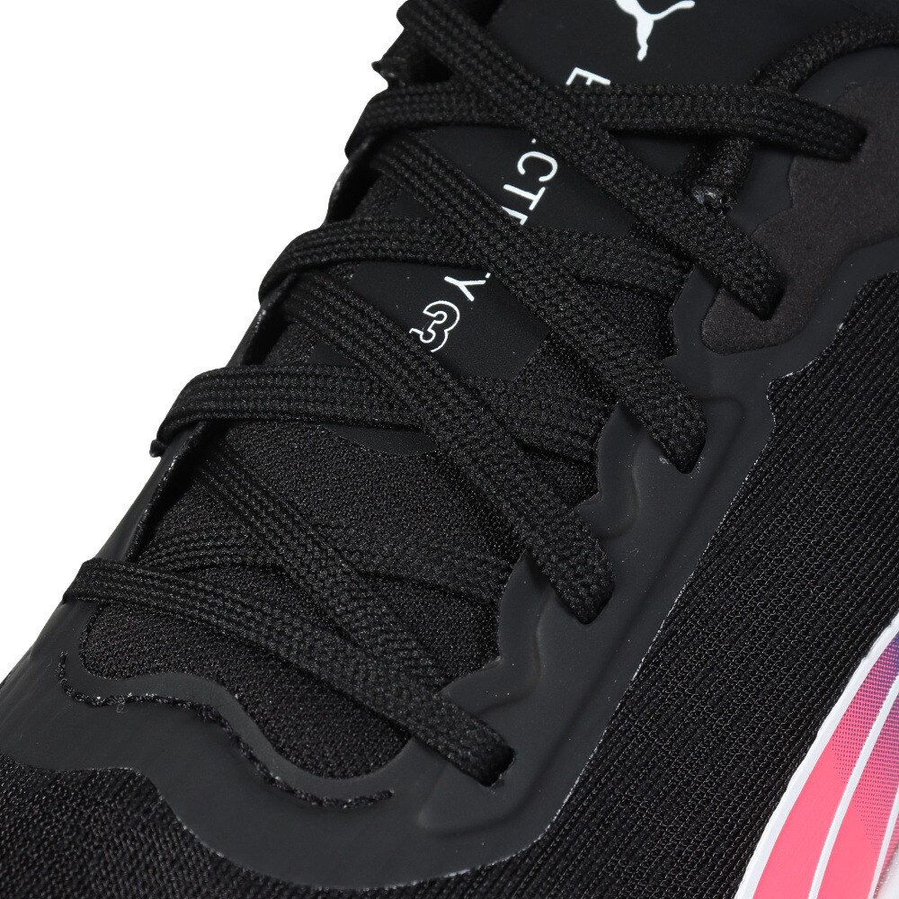プーマ（PUMA）（メンズ）ランニングシューズ エレクトリファイニトロ3 ブラック 37845515 スニーカー ジョギング 安定性 軽量 高反発 
