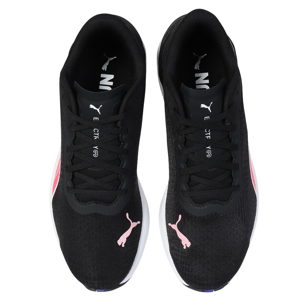 プーマ（PUMA）（メンズ）ランニングシューズ エレクトリファイニトロ3 ブラック 37845515 スニーカー ジョギング 安定性 軽量 高反発 