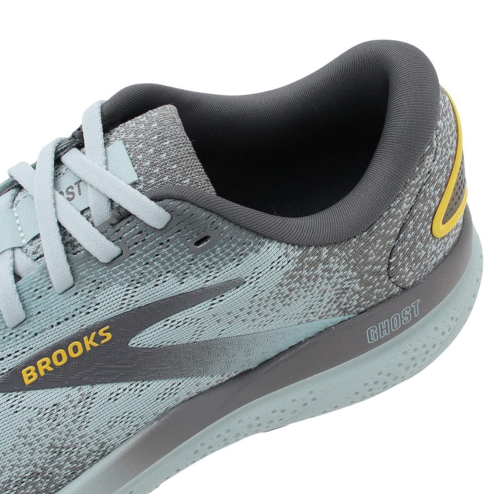ブルックス（BROOKS）（メンズ）ランニングシューズ ゴースト16 ライトブルー BRM4183 LBK スニーカー トレーニング ウォーキング ジョグ 軽量 反発性