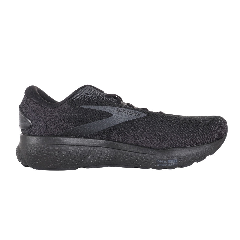 ブルックス（BROOKS）（メンズ）ランニングシューズ ジョギングシューズ ゴースト16 スーパーワイド BRM4185 BLK