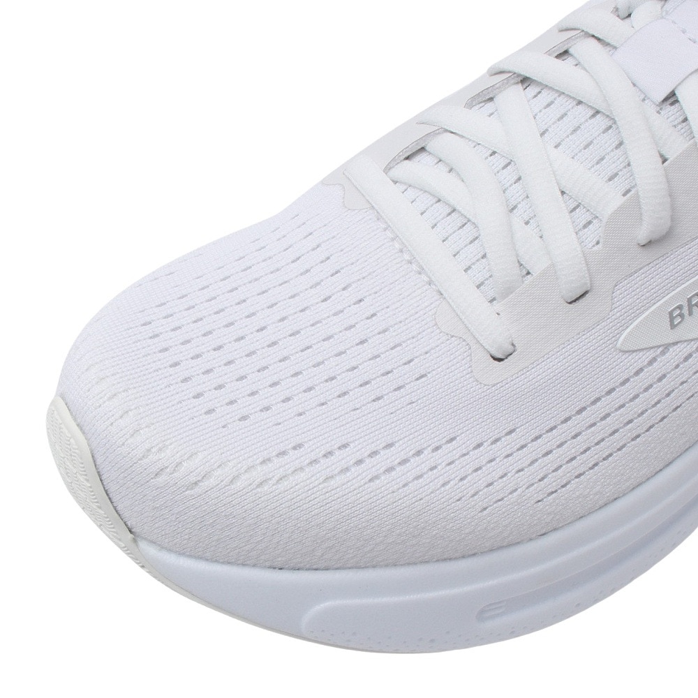ブルックス（BROOKS）（メンズ）ランニングシューズ ゴーストマックス2 ホワイト BRM4313 W スニーカー ジョギングシューズ ウォーキング トレーニング 厚底
