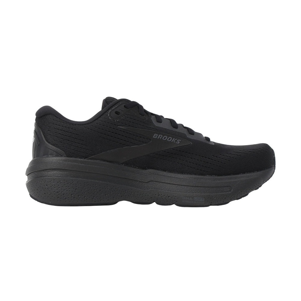 ブルックス（BROOKS）（メンズ）ランニングシューズ ゴーストマックス2ワイド ブラック BRM4314 BLK スニーカー ジョギング ウォーキング トレーニング 厚底