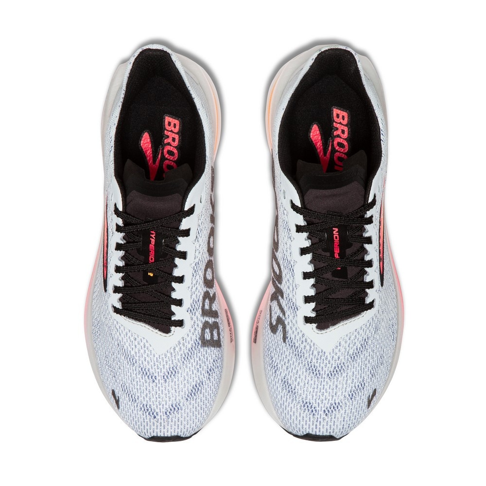 ブルックス（BROOKS）（メンズ）ランニングシューズ ハイペリオン2 ホワイト BRM4323 W/OR スニーカー スポーツ トレーニング ジョギング 軽量 反発性