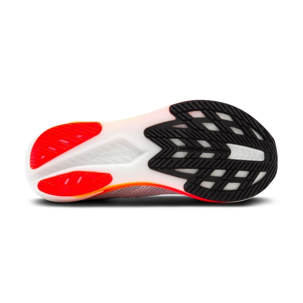 ブルックス（BROOKS）（メンズ）ランニングシューズ ハイペリオン2 ホワイト BRM4323 W/OR スニーカー スポーツ トレーニング ジョギング 軽量 反発性